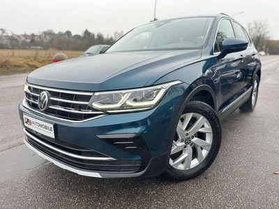 Blau Gebraucht 2021 VW Tiguan Elegance SUV | 23.499 € (Guter Preis)