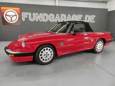 Gebraucht Alfa Romeo Spider 116 PS (85 kW) 1988 Rot Cabrio