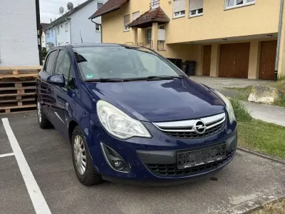 Gebraucht Opel Corsa Edition 75 PS (55 kW) 2012 Blau Kleinwagen
