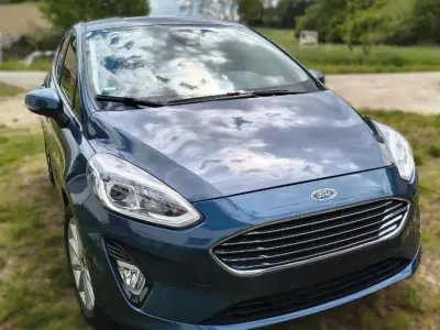 Gebraucht Ford Fiesta Titanium 95 PS (69 kW) 2020 Blau Kleinwagen