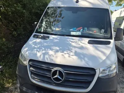 Brugt Mercedes Sprinter 163 HK (119 kW) 2019 Hvid Van