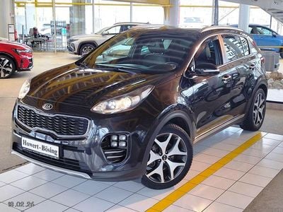 Gebraucht Kia Sportage GT-Line 177 PS (130 kW) 2018 (1k) black pearl SUV