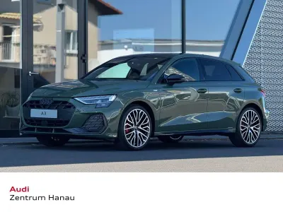 Neu Audi A3 S-Line 150 PS (110 kW) 2026 Distriktgrün metallic Limousine