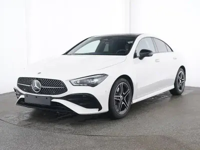 Gebraucht Mercedes CLA200 Premium 163 PS (119 kW) 2025 Unilack polarweiß Coupé