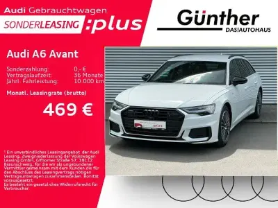 Gebraucht Audi A6 S-Line 367 PS (269 kW) 2023 Weiß Kombi
