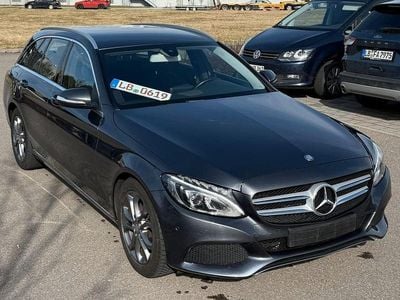 Usata Mercedes C200 136 CV (100 kW) 2015 Grigio Station wagon