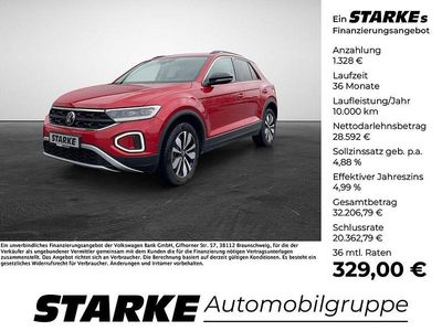 Second-hand VW T-Roc Goal 150 CP (110 kW) 2024 Roșu SUV
