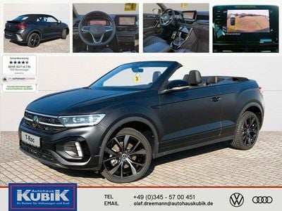 Gebraucht VW T-Roc Cabriolet R-line Edition 150 PS (110 kW) 2024 Deep black matt Cabrio