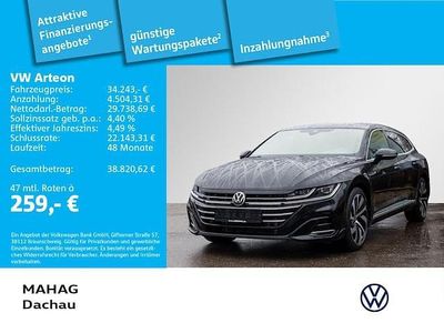Gebraucht VW Arteon R-line 190 PS (139 kW) 2023 Schwarz Limousine