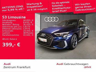 Gebraucht Audi S3 Sport 310 PS (228 kW) 2024 Navarrablau metallic Limousine