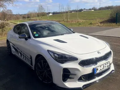 Gebraucht Kia Stinger GT-Line 200 PS (147 kW) 2017 Weiß Kleinwagen
