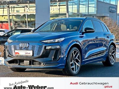 Blau Gebraucht 2025 Audi Q6 e-tron S-Line SUV | 78.880 €