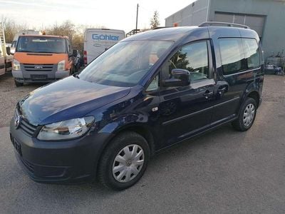 Gebraucht VW Caddy Trendline 75 PS (55 kW) 2012 Blau Van / Kleinbus