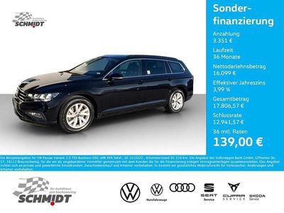 Gebraucht VW Passat Business 150 PS (110 kW) 2022 Schwarz Kombi