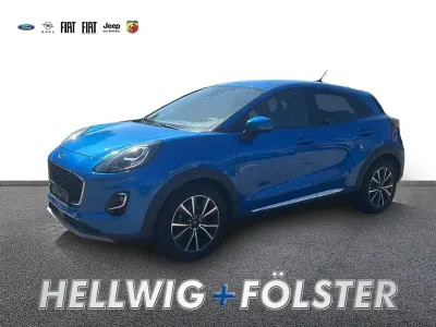 Gebraucht Ford Puma Titanium 125 PS (91 kW) 2021 Dynamicblau metallic SUV