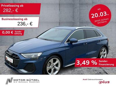Gebraucht Audi A3 S-Line 116 PS (85 kW) 2025 Ascariblau metallic Limousine