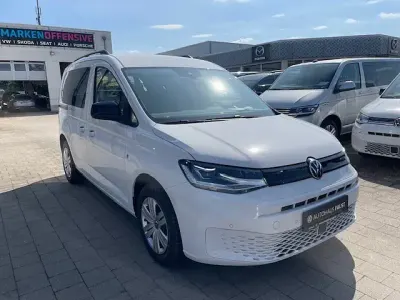 Neu VW Caddy 114 PS (83 kW) 2025 Weiß Van / Kleinbus