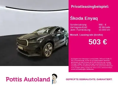 Gebraucht Skoda Enyaq iV Loft 150 kW (204 PS) 2023 Schwarzmagic perleffekt SUV