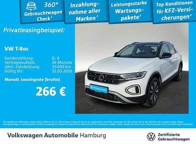 Gebraucht VW T-Roc Goal 150 PS (110 kW) 2025 0q pure white SUV