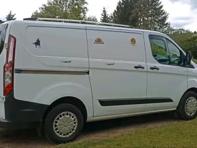 Gebraucht Ford Transit Custom 155 PS (114 kW) 2016 Weiß Van