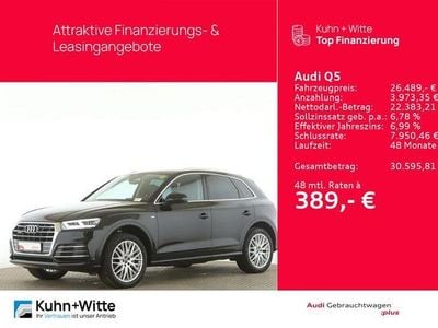 Gebraucht Audi Q5 Sport 190 PS (139 kW) 2018 Brillantschwarz SUV