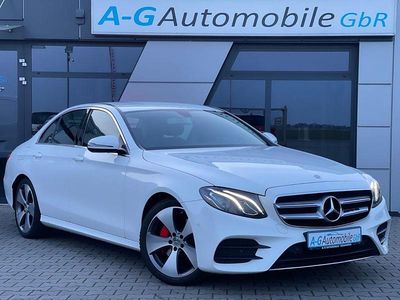 Usata Mercedes E200 AMG line 184 CV (135 kW) 2016 Bianco Berlina