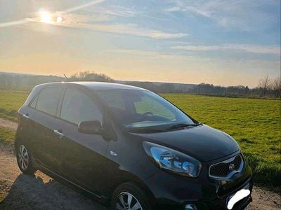 Gebraucht Kia Picanto DREAM-TEAM Edition 86 PS (63 kW) 2015 Schwarz Kleinwagen