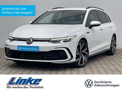 Gebraucht VW Golf VIII R-line 150 PS (110 kW) 2021 Pure white Kombi