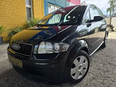 Gebraucht Audi A2 75 PS (55 kW) 2002 Schwarzanthrazit Kleinwagen