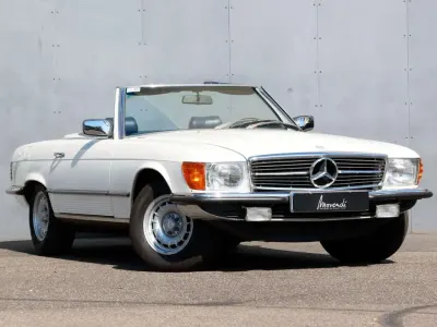 Gebraucht Mercedes SL450 218 PS (160 kW) 1980 Weiß Cabrio