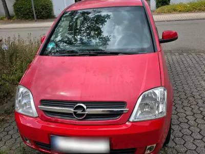 Gebraucht Opel Meriva 2004 Rot Van / Kleinbus