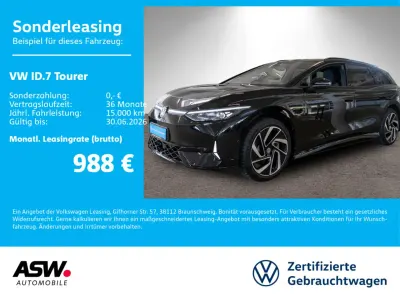 Second-hand VW ID.7 GTX 250 kW (340 CP) 2025 Negru Break
