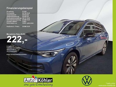 Gebraucht VW Golf VIII Goal 150 PS (110 kW) 2025 Anemonenblau Kombi
