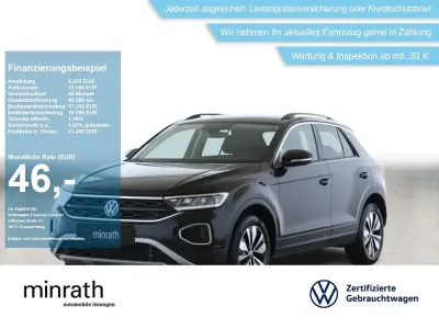 Gebraucht VW T-Roc Goal 116 PS (85 kW) 2025 Schwarz SUV