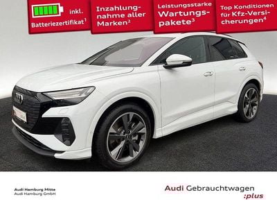 Gletscherweiß metallic Gebraucht 2022 Audi Q4 e-tron Advanced SUV | 29.850 € (Guter Preis)