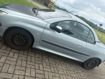 Gebraucht Peugeot 206 CC Platinum 109 PS (80 kW) 2002 Silber Cabrio