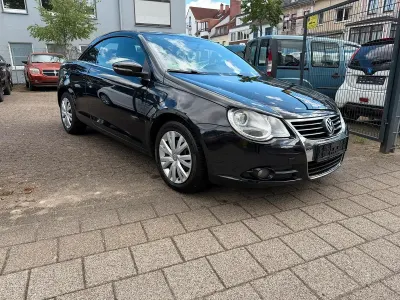 Używany VW Eos 122 KM (89 kW) 2010 Czarny Kabriolet
