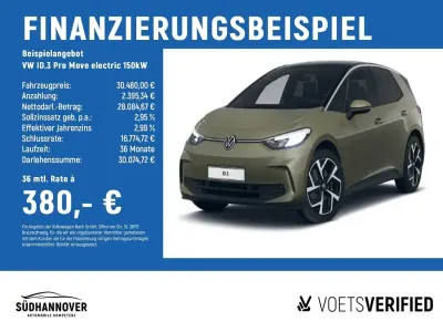 Gebraucht VW ID.3 Pro 150 kW (204 PS) 2024 Grün Kleinwagen