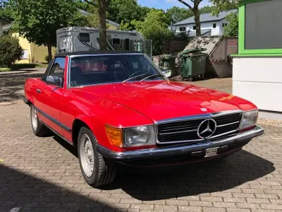 Gebraucht Mercedes SL280 185 PS (136 kW) 1981 Rot Cabrio