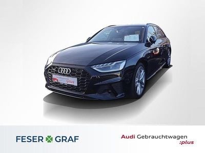 Mythosschwarz metallic Gebraucht 2023 Audi A4 S-Line Kombi | 36.430 € (Fairer Preis)