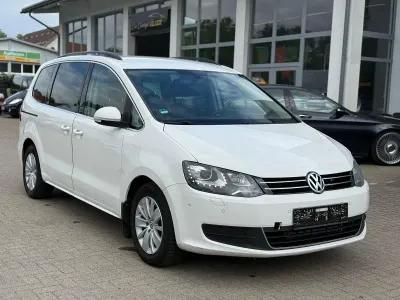 Gebraucht VW Sharan Comfortline 140 PS (102 kW) 2011 Weiß Van / Kleinbus