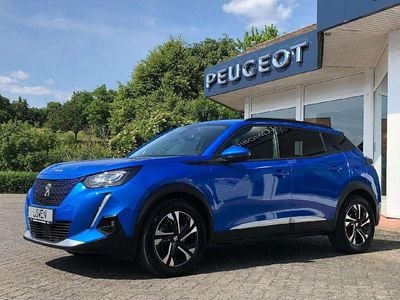 Gebraucht Peugeot e-2008 Allure 100 kW (136 PS) 2021 Blau/typ aussenverkleidung met SUV