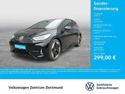 Gebraucht VW ID.3 GTX 239 kW (326 PS) 2025 Grenadillschwarz metallic Kleinwagen