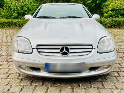 Gebraucht Mercedes SLK200 163 PS (119 kW) 2002 Silber Cabrio