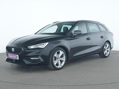Gebraucht Seat Leon FR 150 PS (110 kW) 2022 Mitternachtsschwarz Kombi