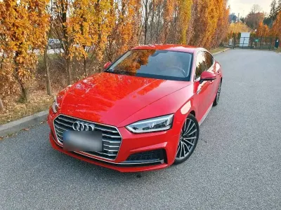 Gebraucht Audi A5 S-Line 2019 Rot Coupé
