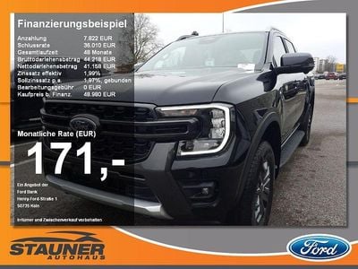 Nuova Ford Ranger Wildtrack 205 CV (150 kW) 2026 Nero Pick-up