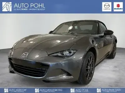 Neu Mazda MX5 Homura-Line 132 PS (97 kW) 2025 Machine gray Cabrio