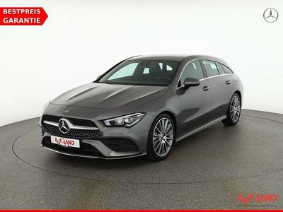 Grau Gebraucht 2019 Mercedes CLA200 Shooting Brake AMG line Kombi | 26.990 € (Etwas zu teuer)