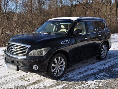 gebraucht Infiniti QX80 2014, 118 000 km, 5600 cm, 7 sitz